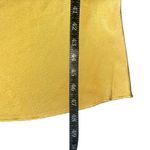 ASOS  Design Tie Front Plunge Satin Yellow Long Sleeve Cut Out Midi Dress US 6 Photo 9