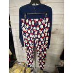 Macy's Brand New Family PJ's X Macy Blue Santa Claus Pajama Pants Ankle Length S Photo 1