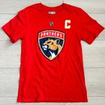 Fanatics Aleksander Barkov Florida Panthers T-Shirt Red Photo 3