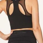 Lululemon  break‎ free tank in black double layer w/ padding Photo 1