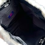 Maison Atia Faux Fur Tote Bag White Photo 7