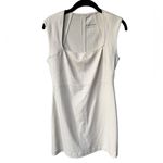 Everlane The 90’s Mini Dress Cap Sleeve Square Neck Canvas Beige Size Small Photo 1