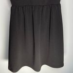 Soprano  Black Mini Dress Floral Lace Feminine Old Money Minimal Classy LBD Photo 4