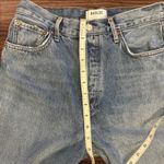 AGOLDE  90’s Pinch Waist Straight Jeans Lineup Distressed Medium Wash Size 27 Photo 13