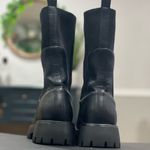 Call it spring  Women's Kelseyy Mid Calf Boot Black Vegab Leather Size 10 Photo 5