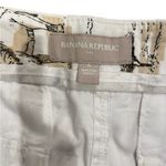 Banana Republic  White Safari Chino Shorts - Size 6 Photo 2