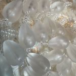 Dainty White Beaded Clutch Photo 3