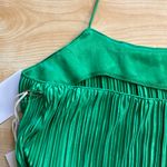Good American Plisse Bungee Strap Crop Top in Summer Green - Size 5/6 2X/3X NWT Photo 8
