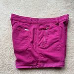 White House | Black Market Hot Pink Cuffed Shorts - Size 12 - VGUC - Stretch Photo 7