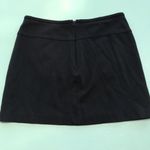 Willi Smith  mini skirt Black Women’s size 4 Silver zipper accents Photo 1