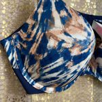 PINK - Victoria's Secret  blue tie dye wear everywhere push up bra, size 34B Photo 1