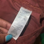 Faherty  corduroy, rust, color pants size 26 wide leg Photo 6