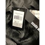 Avenue Puffer Jacket Quilted Design Faux Fur Trim Hooded Solid Black W 14/16 NWT Photo 8