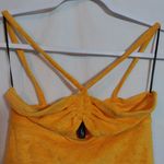 Divided H&M Orange Terry Cloth Halter Bandeau Mini Dress Swim Cover Up Size XS Photo 2