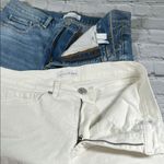 Loft High Waist Short Bermuda Shorts Lot of 2 pairs size 8 /29 Blue White Denim Photo 1