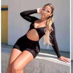 Baddieville Baddeville Take a bow romper SZ S Photo 0