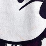 Disney Vintage  Designs Mickey Face Print Pullover Sweatshirt Unisex Purple Large Photo 14