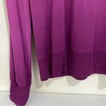 Splendid  Ladies Dip Dye Ombré Orchid Purple Pullover Sweater Long Sleeve Small Photo 8