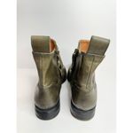 Franco Sarto Boots Size 9.5 Chelsea Olive Leather Ankle Booties Photo 7