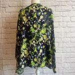 Chico's Chico’s Women’s Art To Wear Sequin Contemporary Artsy Colorful Shawl One Size Photo 4