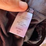 Woman Within Black Velvet Pull On Midi Skirt Plus Size 26/28 2X Pockets Photo 5