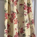 TSD TWO STAR DOG Floral Linen Maxi Skirt. Size Medium Photo 0