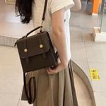 Cute backpack & crossbody Bag Brown Photo 10