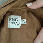 Princess Polly  Brown Oversized Long Sleeve Button Up Photo 5