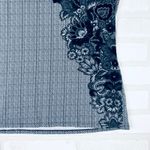 Athleta  Tank‎ Top Women's L Chevron Floral Print Sleeveless Athletic Casual Photo 1