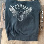 Independent Trading Company Independent Trading Black Motor Cycle Zip Up Hoodie Photo 1