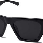 Oversized Square Cateye Polarized Sunglasses for Women Men Big Trendy Sunnies  Photo 1