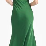 Sachin + Babi NWOT  Aubrey One-Shoulder Crystal Bow Gown green emerald sz 10 Photo 1