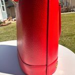 MCM RED SMALL TOTE BAG Photo 3