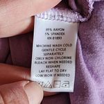 Polo Niotto Lavender Ruffle Detail  Midi Dress Size Large Photo 5