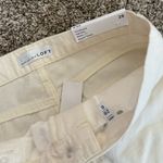 Loft  NWT High Rise Full length Straight Jeans In Popcorn Size 28 Photo 5