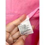Lafayette 148 New York Linen Silk Blazer Size 8 Pink V Neck Slim Silhouette NEW Photo 11