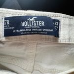 Hollister white Women’s Ultra high waist vintage Straight-Leg Jeans Photo 5