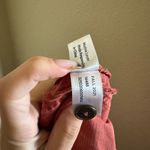 Marine layer ‎ Charlie Utility Jumpsuit Rosewood Sz Medium in Burnt Salmon Orange Photo 8