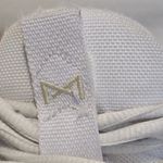 Nike White and Gold Athletic Sneakers Photo 4