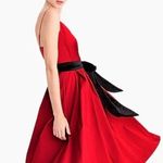 J.Crew Red Spaghetti Strap Dress (missing black Velvet Sash) NEW Photo 0