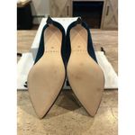 Sandro NEW Daphnée Velvet Courts in Turquoise size 36 Photo 7