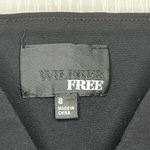 Wilfred Free Black Bralette Cropped Tank Top Sz 8 Photo 4