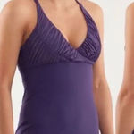 Lululemon  Pure Balance racer back purple tank top 10 Photo 0