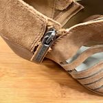 1. State Sz 7.5M  ARNET Tan Block Heels Sandals Ankle Booties $129 MSRP NWOT Photo 6