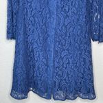 Nanette Lepore Nanette‎  Lace Dress Blue Photo 3