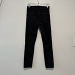 Mother The Mid Rise Dazzler Ankle Jean in Not Guilty Black Size 26 Photo 5