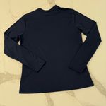 Nike Pro Intertwist Long Sleeve Training Top 2.0 Womens Large SlimFit Navy Blue Photo 4