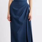 Chiara Boni  La Petite Robe Dotai Strapless Gown in Arctic Blue Size IT 42 / US 6 Photo 0