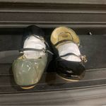 Juicy Couture Ballet Ballerina Leather Flats Black Gray Ombré Women’s 8M Photo 6