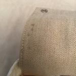 NWT. Castellari linen purse with leather trim Photo 6